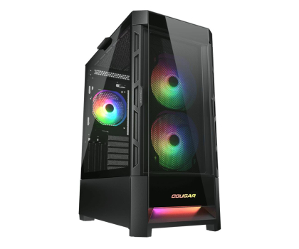Obudowa COUGAR Duoface RGB Black CGR-5ZD1B-RGB